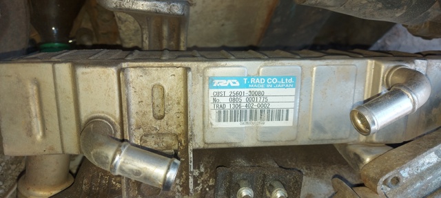 Радиатор системы EGR 2560130080 TOYOTA
