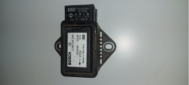 Датчик поперечного ускорения (ESP) 47931AL700 NISSAN
