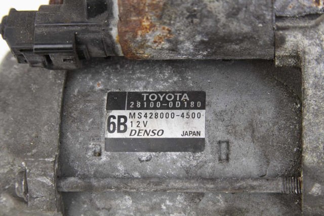281000D180 TOYOTA Стартер купить в Черкассы