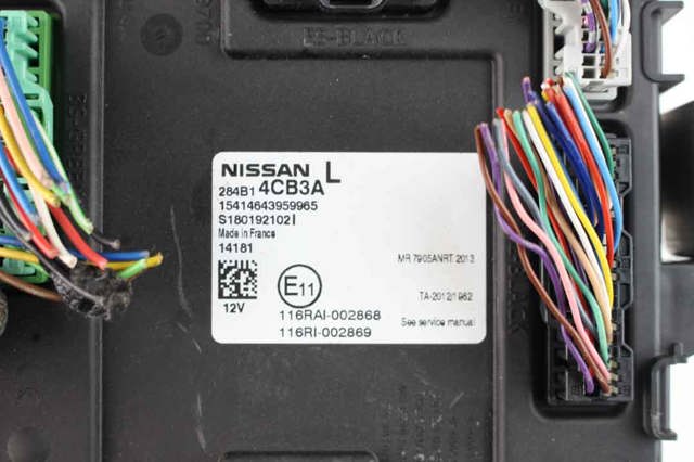 Блок управления систем комфорта 284B14CB3A NISSAN