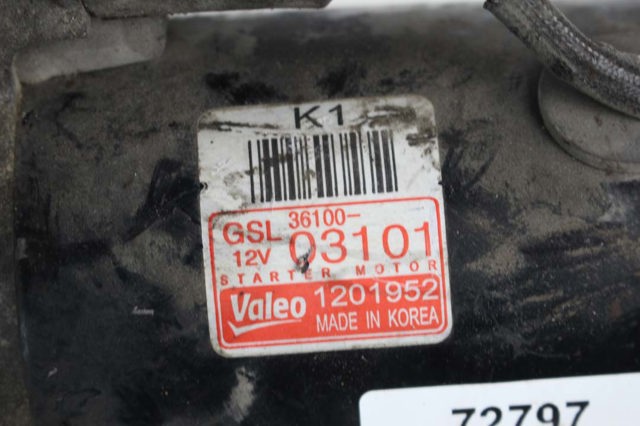 HYUNDAI 3610003101 Стартер в наличии Чернигов