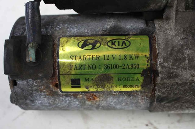 361002A900 HYUNDAI Стартер купить в Житомир