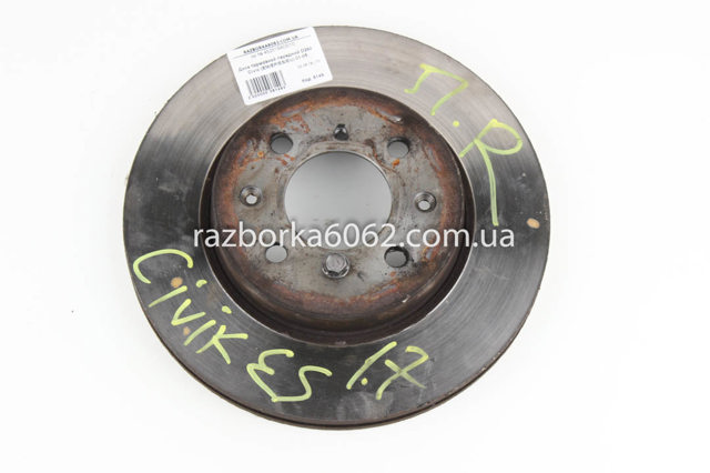 Передний тормозной диск 45251S6DE10 HONDA