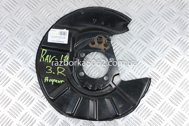 Кожух тормозного диска заднего правый 4780306010 TOYOTA