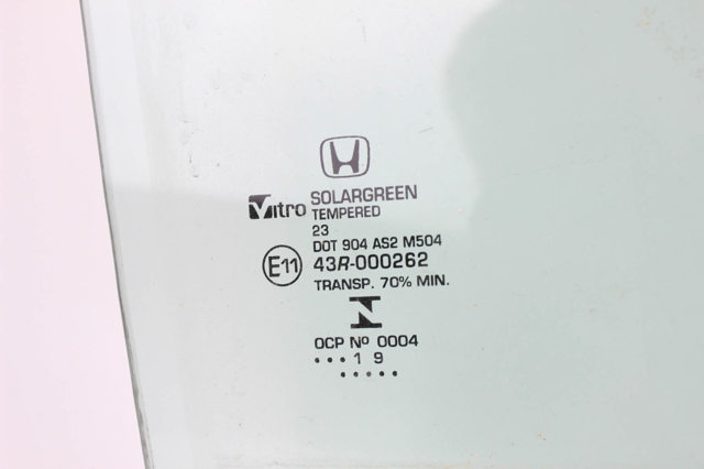 Стекло задней правой двери 73400TVAA11 HONDA