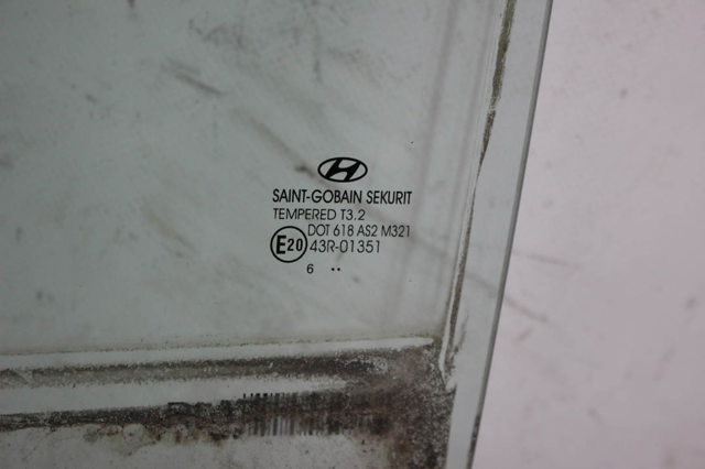 Стекло заднее левое 83410G4000 HYUNDAI
