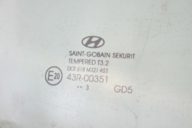 Стекло заднее правое 83421A6000 HYUNDAI
