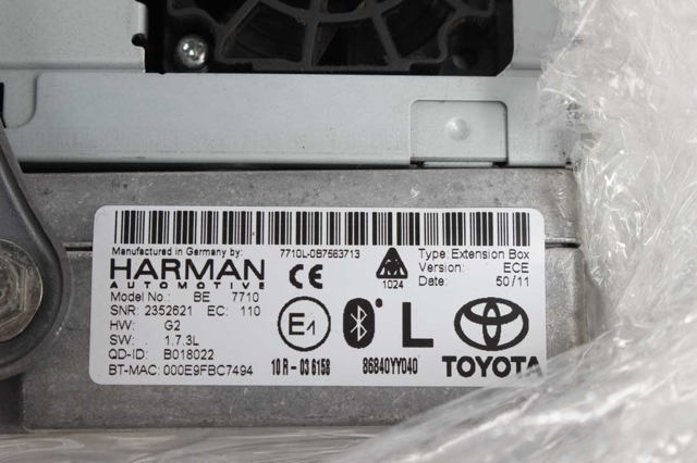 8614005010 TOYOTA Магнитола (радио AM/FM) купить в Павлоград