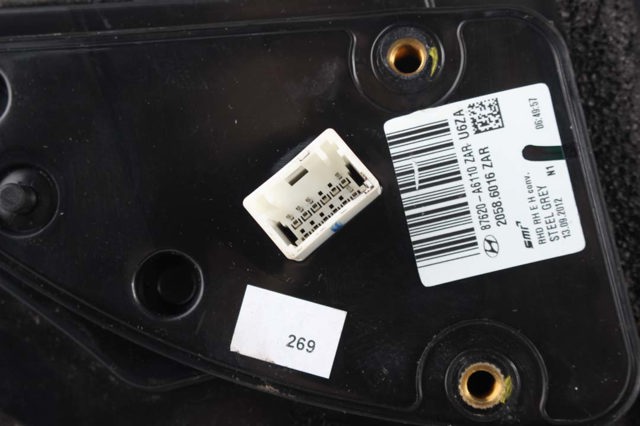 Правое боковое зеркало 87620A6040 HYUNDAI