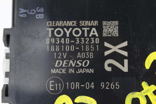 TOYOTA 8934033230 в наличии Кривой Рог