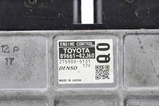 Модуль управления двигателем 8966142J60 TOYOTA
