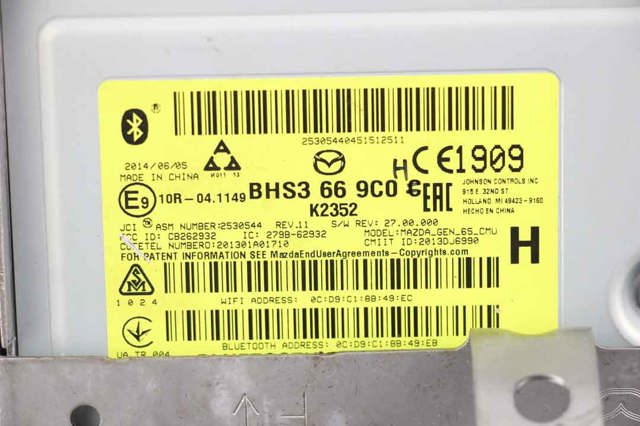 BHS3669C0 MAZDA купить в Черкассы