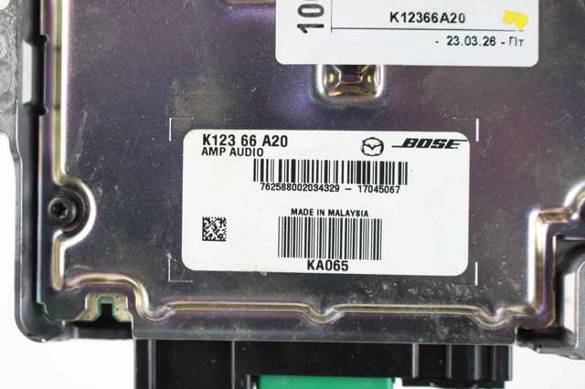 Усилитель звука аудиосистемы K12366A20 MAZDA