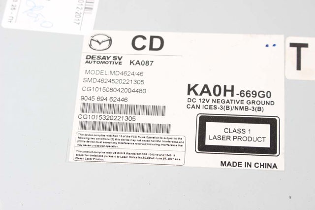 MAZDA KA0H669G0 в наличии Харьков