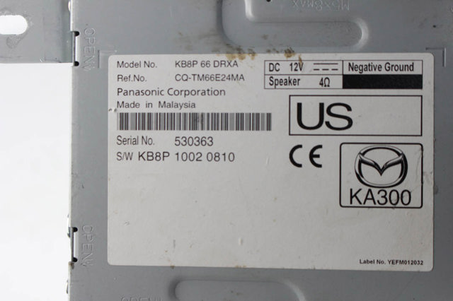 KB8P66DRXA MAZDA купить в Днепр