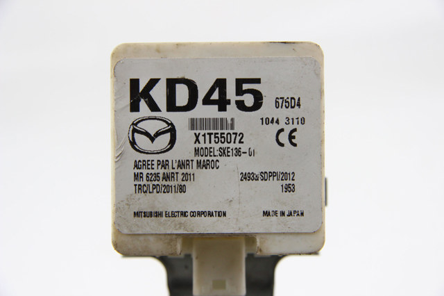 Модуль управления иммобилайзера (ЭБУ) KD45675D4 MAZDA