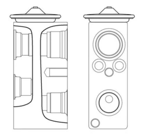 Клапан TRV, кондиционера AVE3000S MAHLE