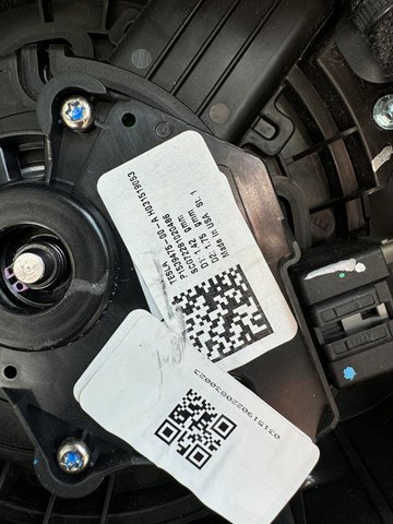 Мотор вентилятора печки (отопителя салона) 153947500A TESLA