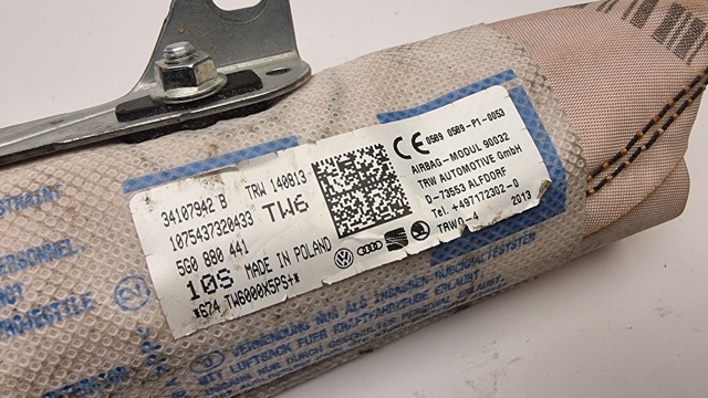 5G0880441 Подушка безопасности (AIRBAG) спинки сиденья левого купить Николаев
