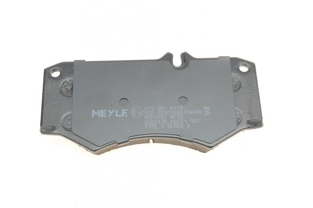 0252078418 MEYLE Колодки тормозные передние дисковые купить в Кривой Рог