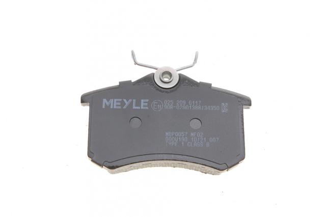 0252096117 MEYLE Задние тормозные колодки купить в Одесса
