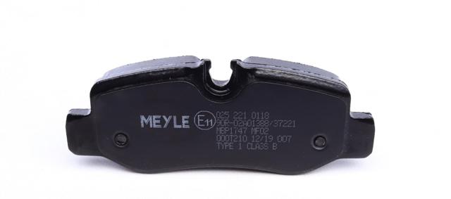 MEYLE 0252210118 Задние тормозные колодки в наличии Одесса