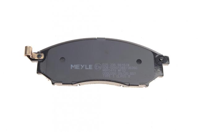 0252369816W MEYLE Передние тормозные колодки купить в Винница