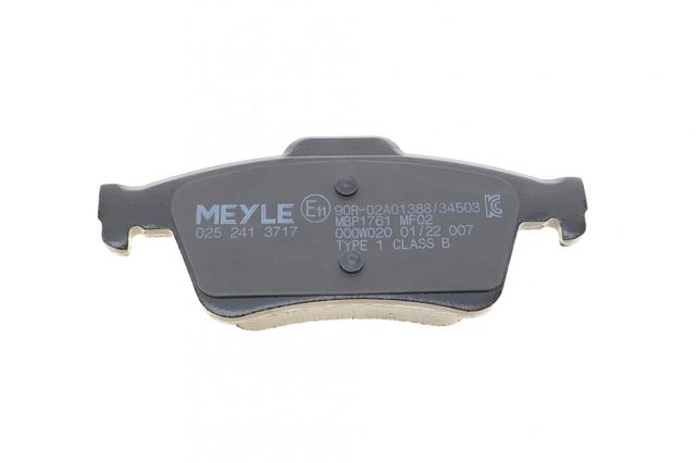MEYLE 0252413717 Колодки тормозные задние дисковые в наличии Житомир