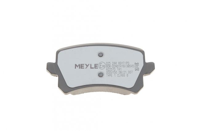 MEYLE 0252448317PD Колодки тормозные задние дисковые в наличии Кривой Рог