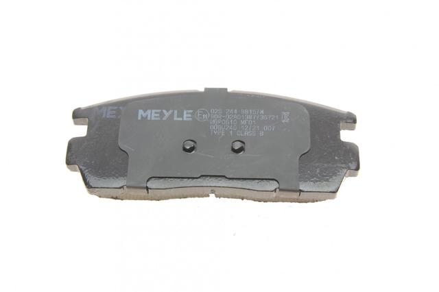 0252449815W MEYLE Колодки тормозные задние дисковые купить в Харьков