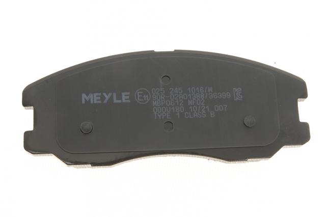 MEYLE 0252451016W Колодки тормозные передние дисковые в наличии Харьков