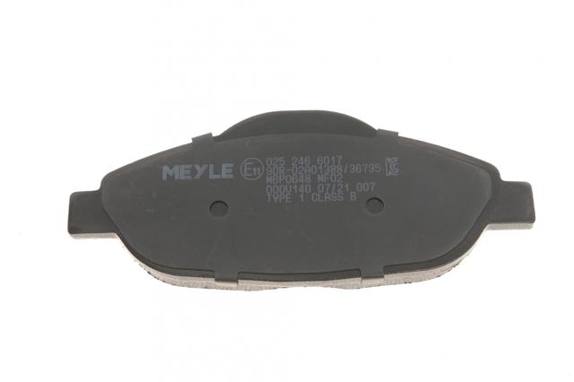 MEYLE 0252466017 Передние тормозные колодки в наличии Житомир