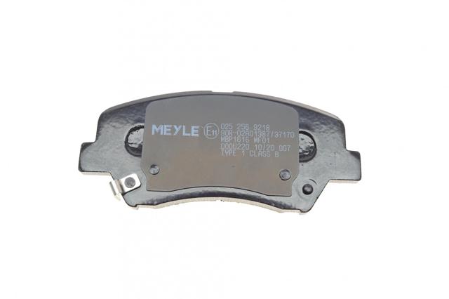 0252569218 MEYLE Передние тормозные колодки купить в Тернополь