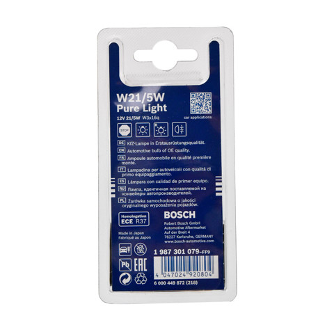 BOSCH 1987301079 Лампочка в наличии Ровно