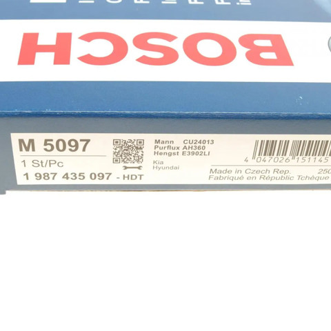 1987435097 BOSCH Фильтр салона купить в Ирпень