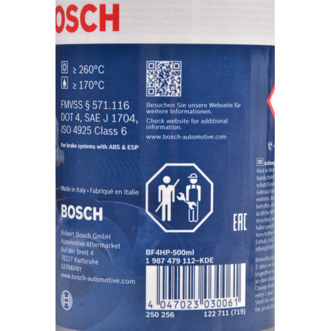 BOSCH 1987479112 Жидкость тормозная в наличии Одесса