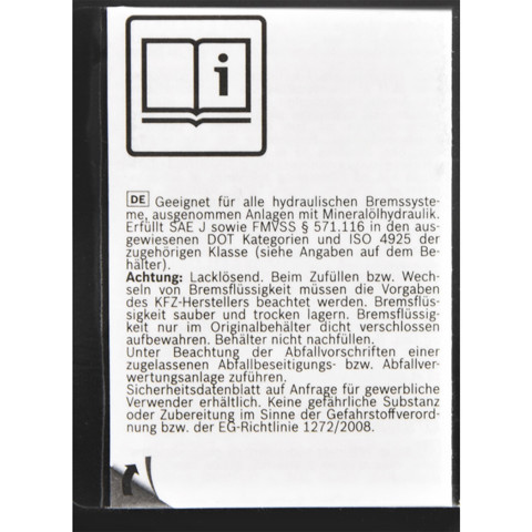 BOSCH 1987479202 Тормозная жидкость в наличии Запорожье