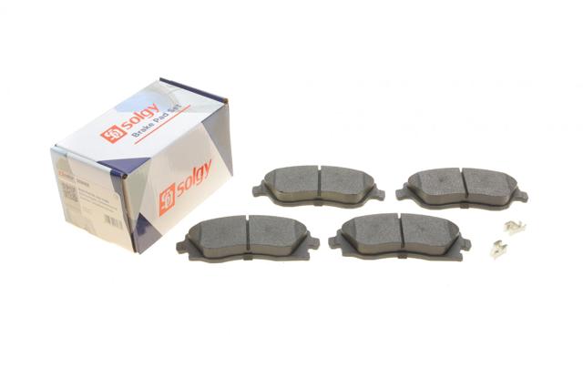 SOLGY 209068 Колодки тормозные передние дисковые в наличии Павлоград