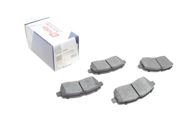 SOLGY 209146 Колодки тормозные передние дисковые в наличии Украина