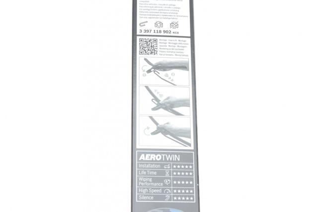 BOSCH 3397118902 Щетки стеклоочистителя в наличии Николаев