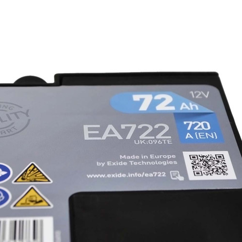 EA722 EXIDE Аккумуляторная батарея (АКБ) купить в Львов