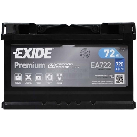 EXIDE EA722 Аккумуляторная батарея (АКБ) в наличии Днепр