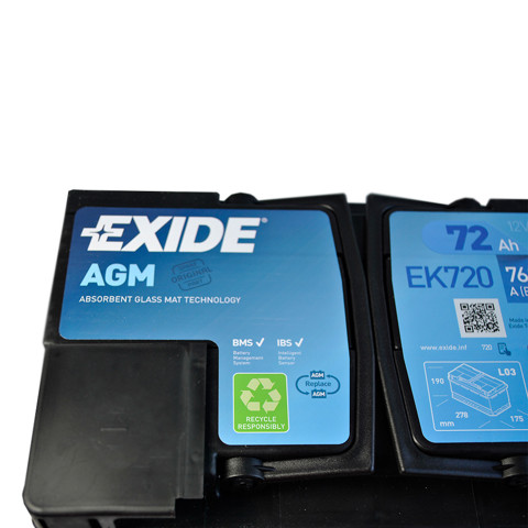 EK720 EXIDE Аккумуляторная батарея (АКБ) купить в Черкассы