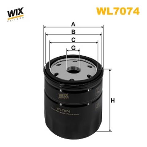 WL7074 WIX Масляный фильтр купить в Киев