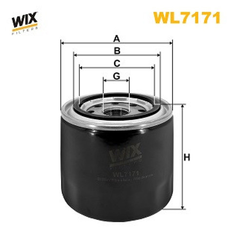 WL7171 WIX Фильтр масляный купить в Львов
