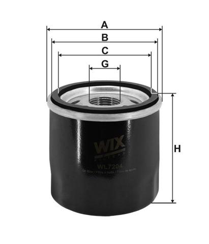 WIX WL7204 Фильтр масляный в наличии Черкассы
