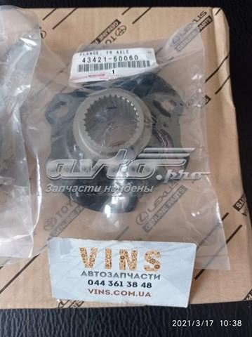 4342160060 TOYOTA Фланец передней ступицы купить в Харьков