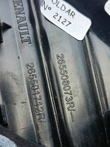 RENAULT 265501712R Фонарь задний правый внутренний в наличии Львов