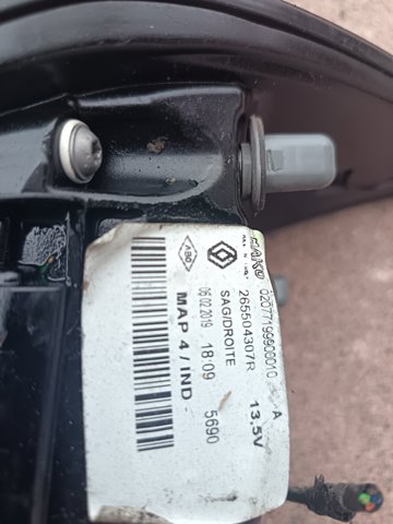 265504307R RENAULT Фонарь задний правый внешний купить в Ирпень