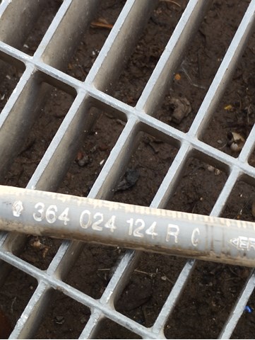 RENAULT 364024124R Передний трос ручника в наличии Днепр